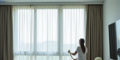 Delicate sheer drape cleaning maroochy-river Matty Curtain Cleaning